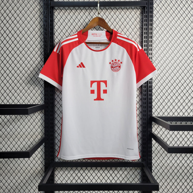 Camisa Bayern Home 2023/24 Torcedor Masculina - Sport Premium