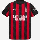 Camisa do Milan Titular 2025 Vermelha+preta