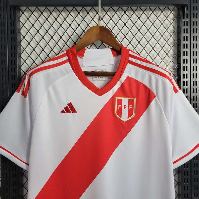 Camisa Seleção | Peru 2023/24 Torcedor Masculina Azul - Sport Premium