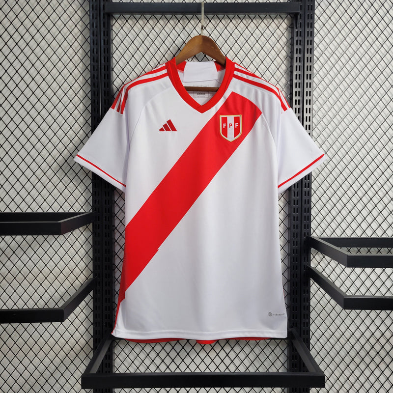 Camisa Seleção | Peru 2023/24 Torcedor Masculina Azul - Sport Premium