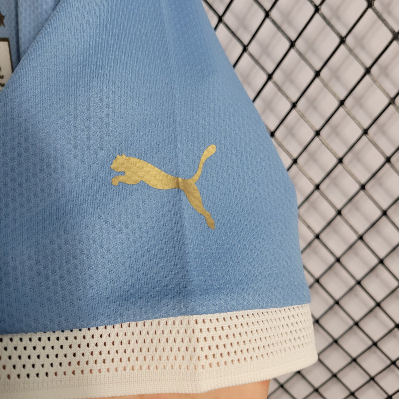 Camisa Seleção | Uruguai 2022/23 Torcedor Masculina Azul - Sport Premium