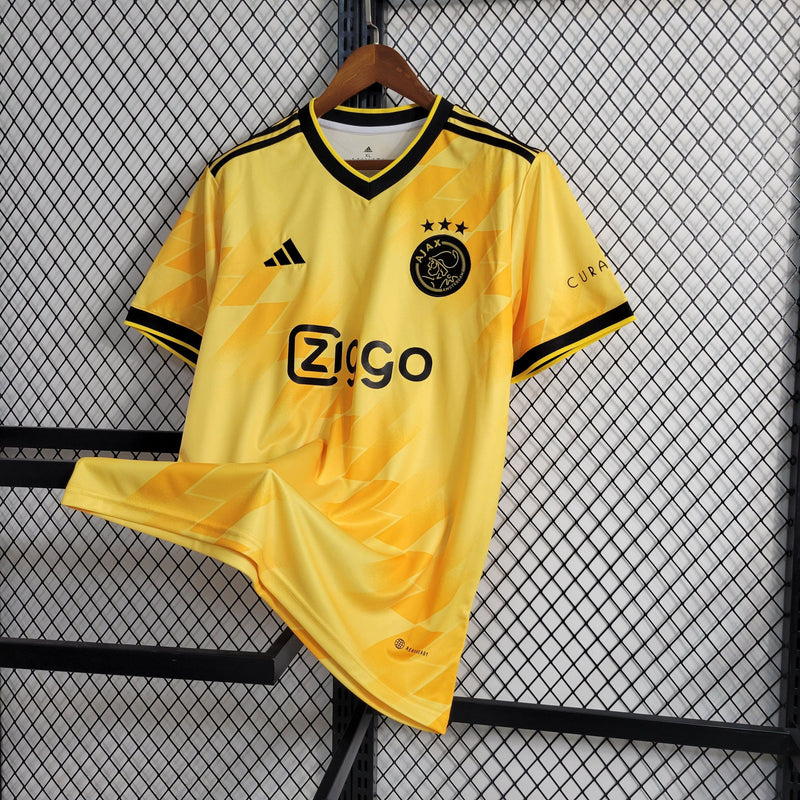 Camisa Ajax Yellow Home 2023/24 Torcedor Masculina - Sport Premium