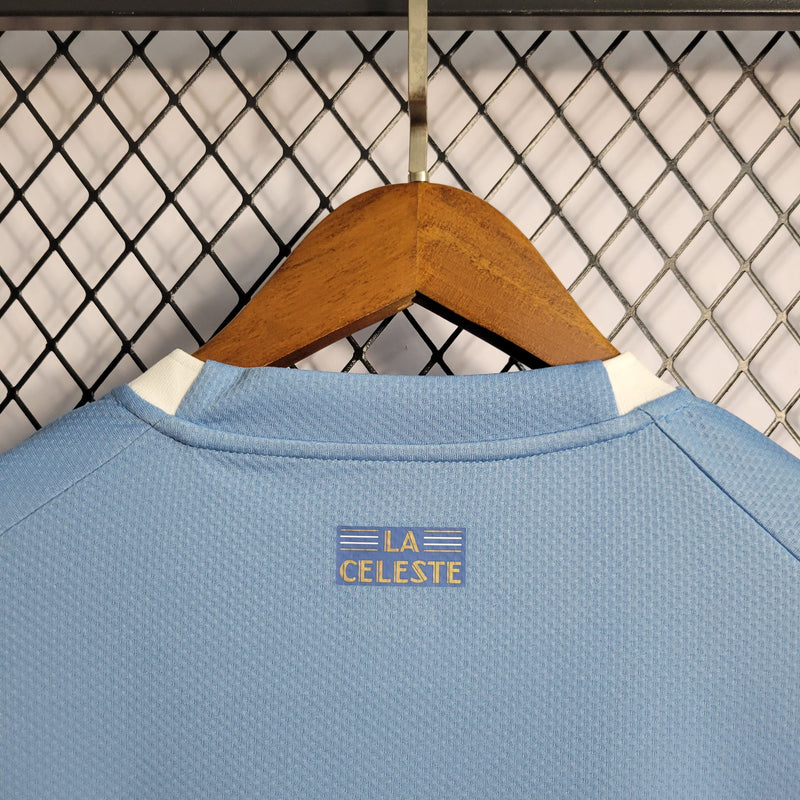 Camisa Seleção | Uruguai 2022/23 Torcedor Masculina Azul - Sport Premium