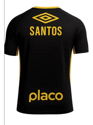 Camisa De Treino Oficial Santos 25/26 Umbro Com Patrocinio