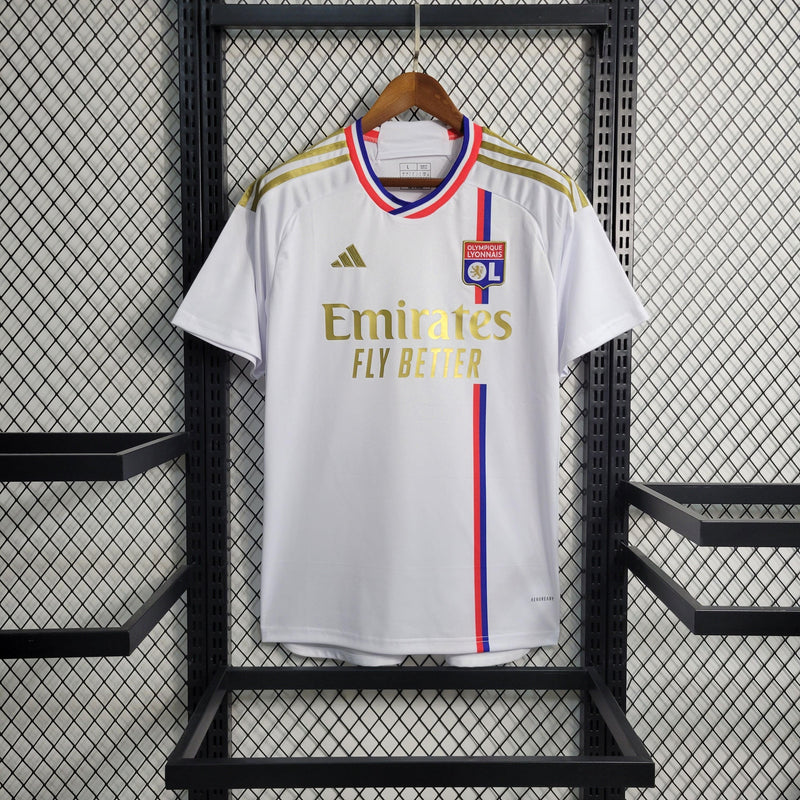 Camisa Lyon Home 2023/24 Torcedor Masculina - Sport Premium