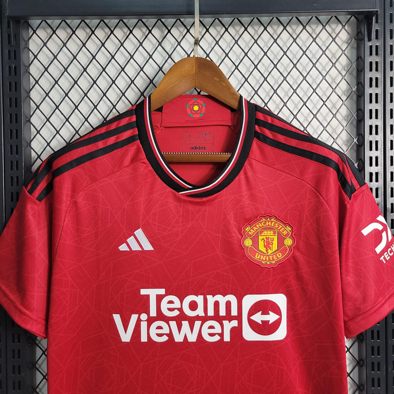 Camisa Manchester United Home 2023/24 Torcedor Masculina - Sport Premium