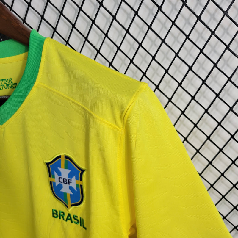 Camisa Seleção | Brasil 2023/24 Torcedor Masculina Azul - Sport Premium