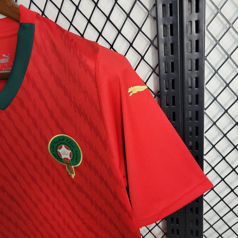 Camisa Seleção | Morocco 2023/24 Torcedor Masculina Azul - Sport Premium