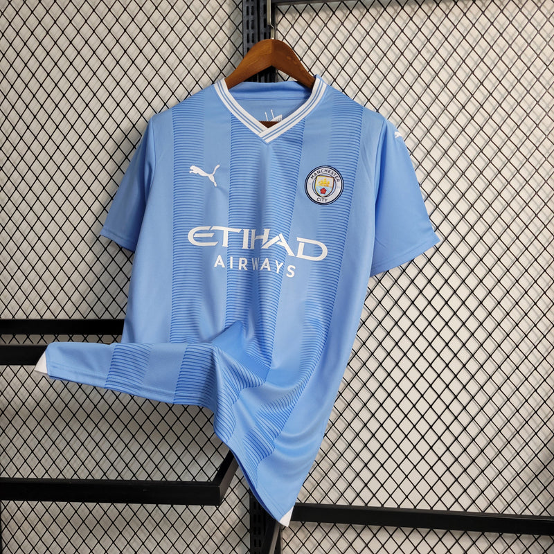 Camisa Manchester City Home 2023/24 Torcedor Masculina - Sport Premium