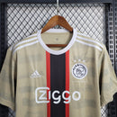 Camisa Ajax Third 2023/24 Torcedor Masculina Bege - Sport Premium
