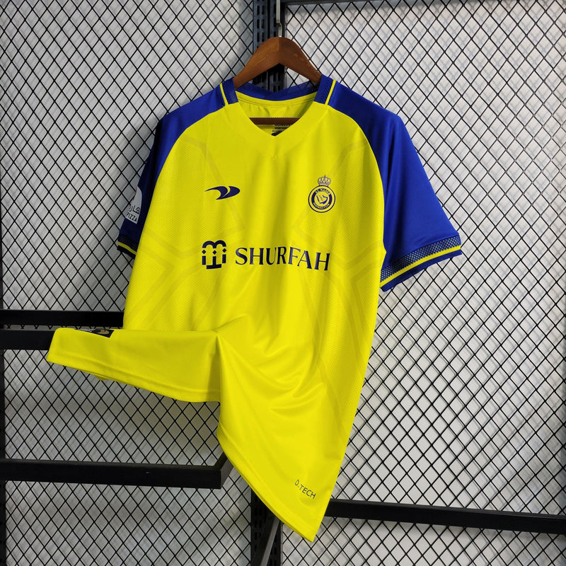 Camisa Al Nassr Home 2022/23 Torcedor Masculina Amarela - Sport Premium