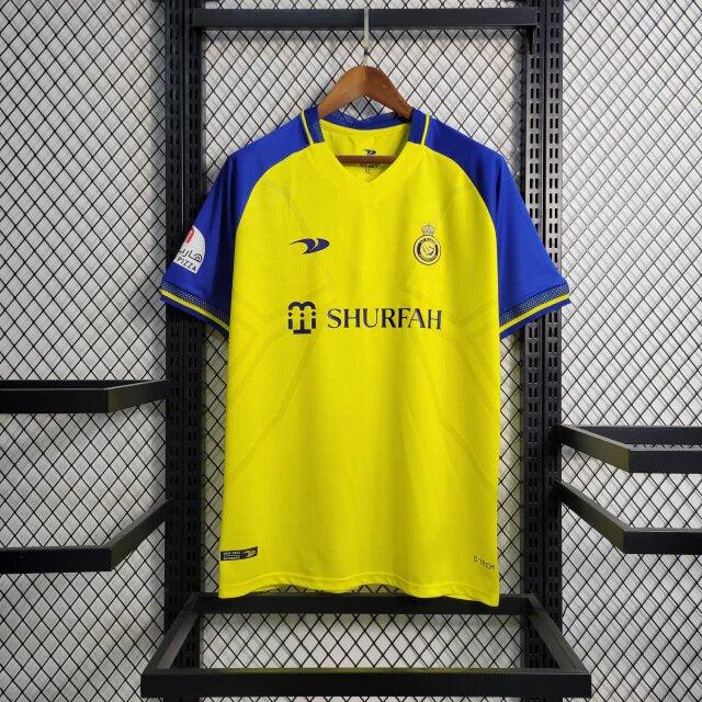 Camisa Al Nassr Home 2022/23 Torcedor Masculina Amarela - Sport Premium