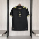 Camisa México 2025 Ouro Adidas Masculina - Preto+Dourado