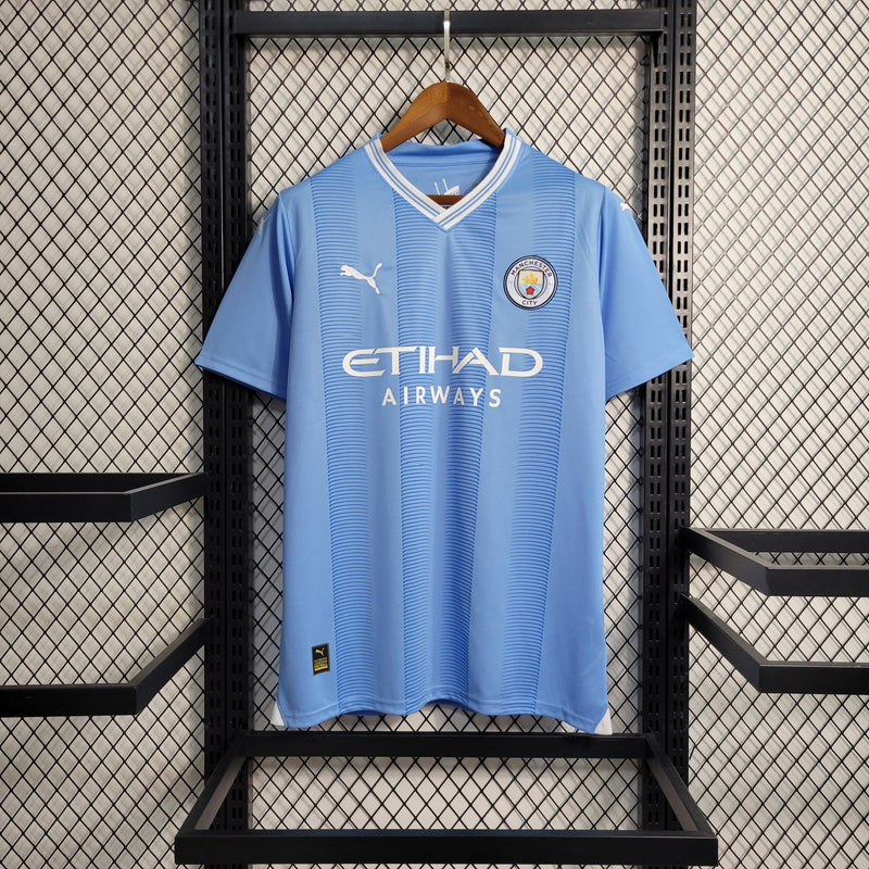 Camisa Manchester City Home 2023/24 Torcedor Masculina - Sport Premium