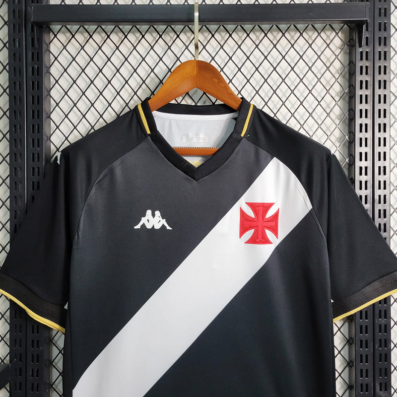 Camisa Vasco Home 2023/24 Torcedor Masculina Preta - Sport Premium