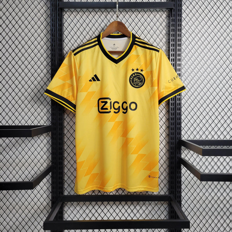 Camisa Ajax Yellow Home 2023/24 Torcedor Masculina - Sport Premium