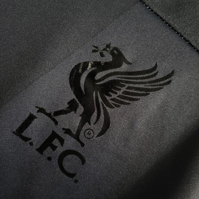 Camisa Liverpool Blackout 2019/20 Torcedor Masculina Preta - Sport Premium