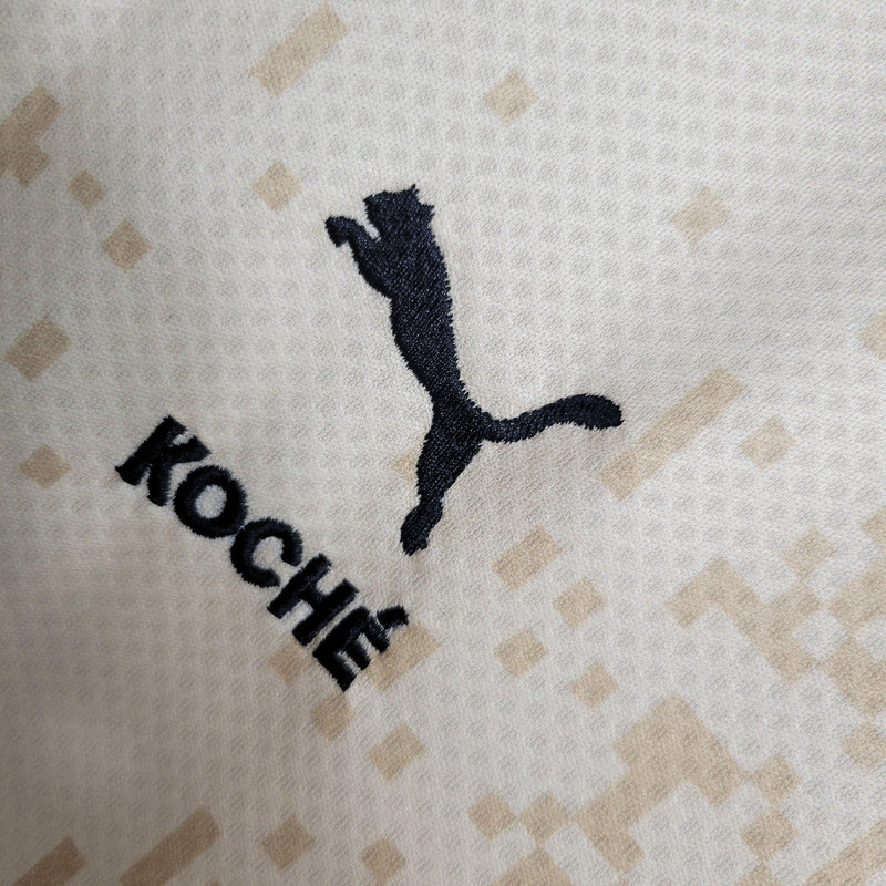 Camisa AC Milan X Koché IV Goleiro 2023/24 Torcedor Masculina Bege - Sport Premium