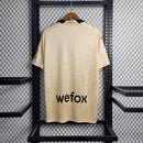 Camisa AC Milan X Koché IV Goleiro 2023/24 Torcedor Masculina Bege - Sport Premium