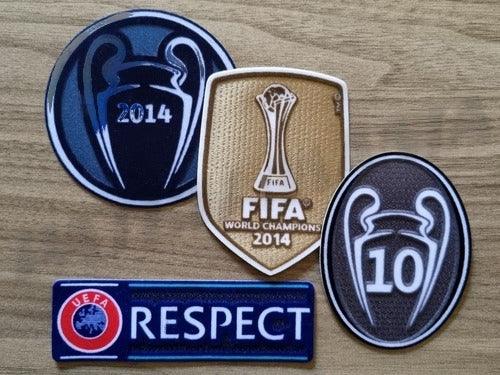 Camisa Retrô Real Madrid 2014/15 Torcedor Masculina Dragão Preto - Sport Premium