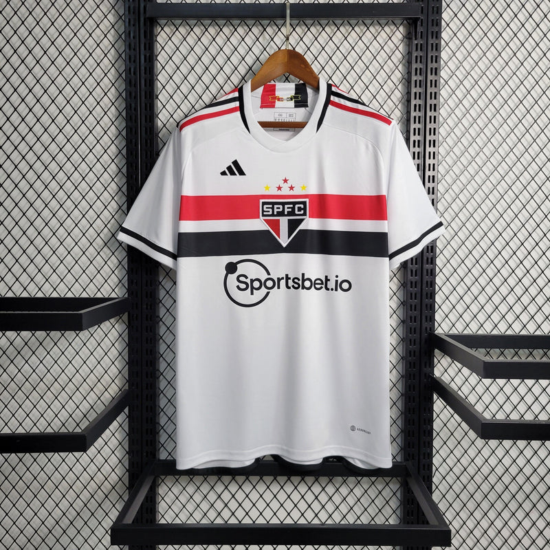 Camisa São Paulo Home 2023/24 Torcedor Masculina - Sport Premium
