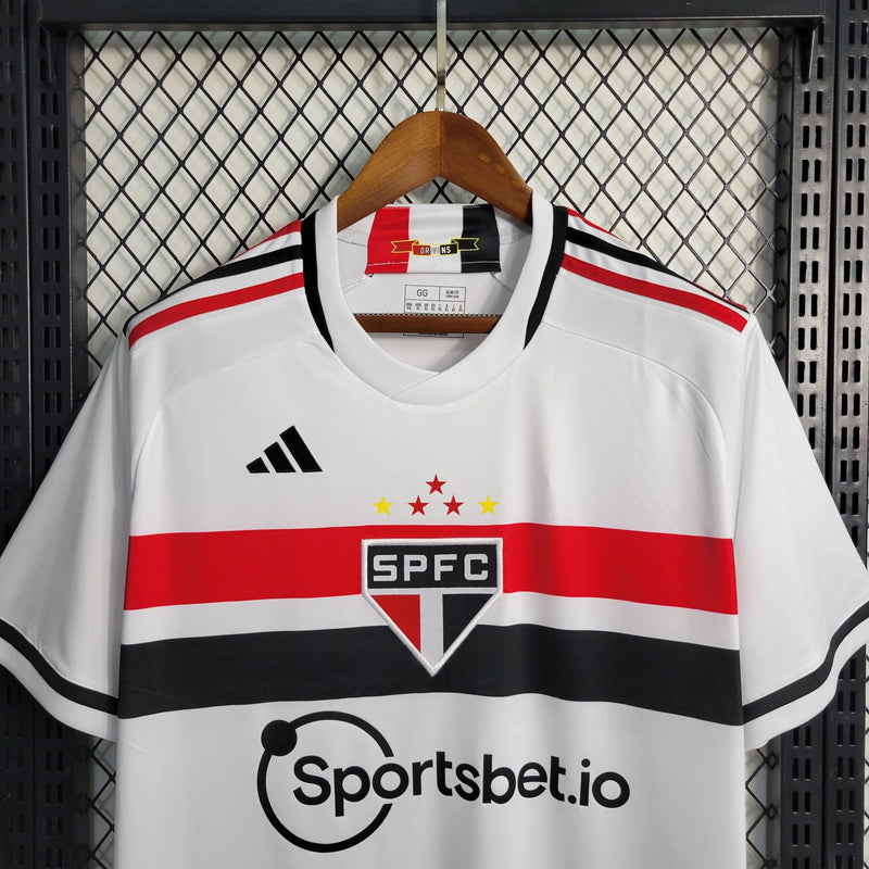 Camisa São Paulo Home 2023/24 Torcedor Masculina - Sport Premium