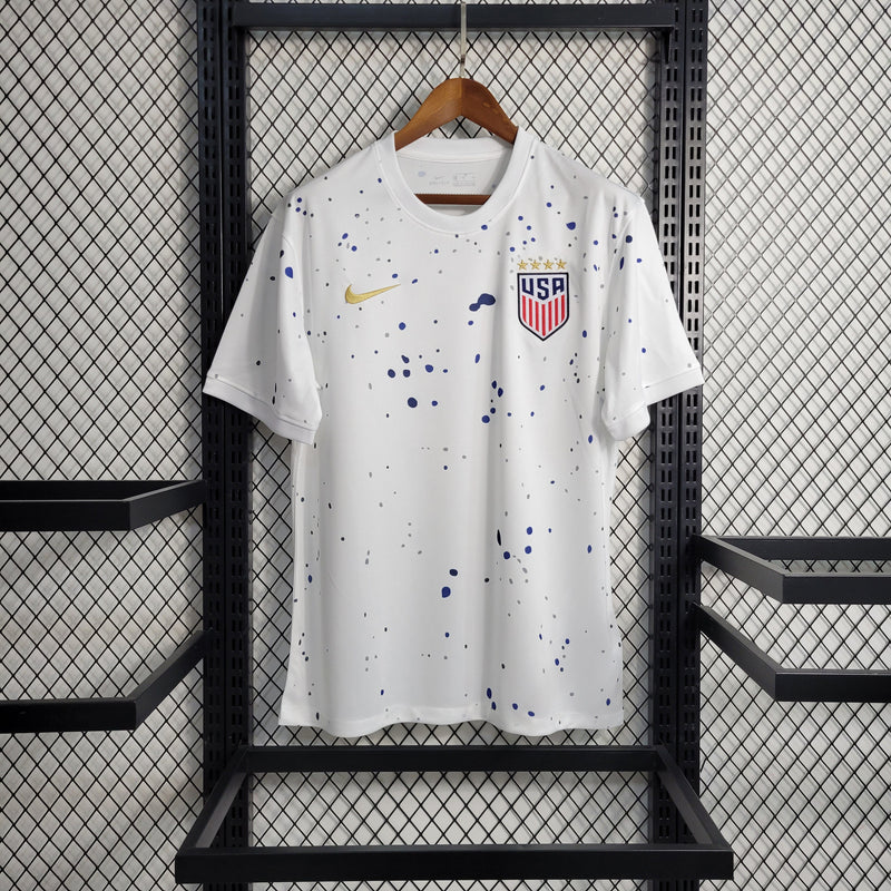 Camisa Estados Unidos Edição Limitada 2023/24 Torcedor Masculina Branca - Sport Premium