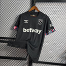 Camisa West Ham Away 2022/23 Torcedor Masculina Preta - Sport Premium