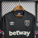 Camisa West Ham Away 2022/23 Torcedor Masculina Preta - Sport Premium