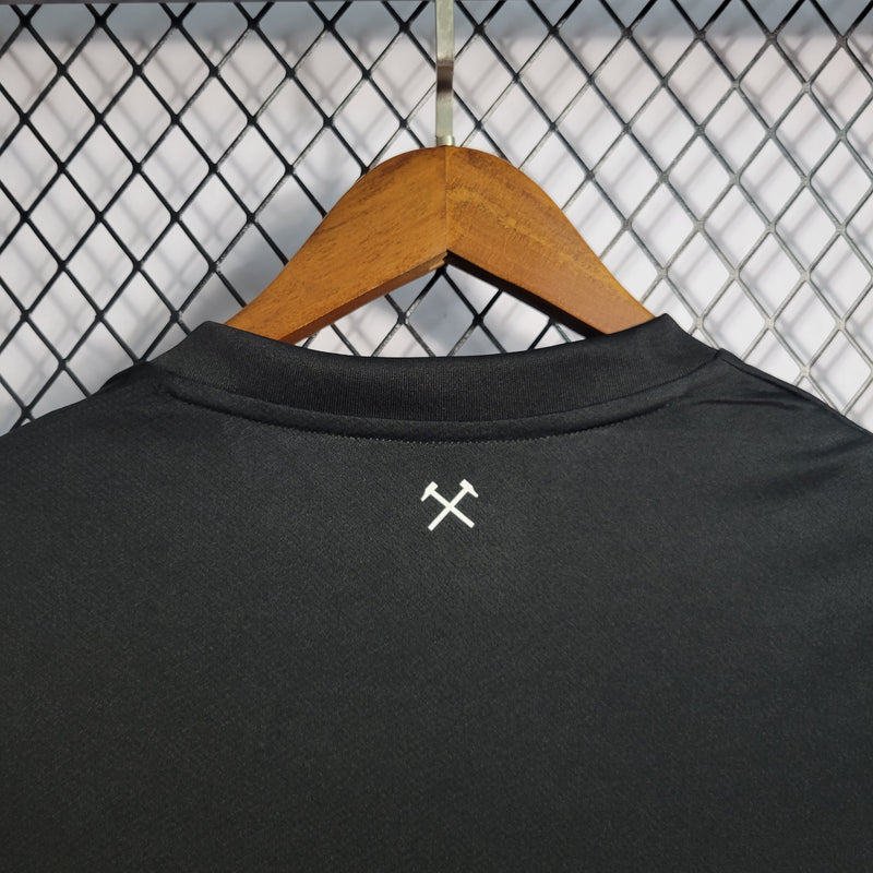 Camisa West Ham Away 2022/23 Torcedor Masculina Preta - Sport Premium